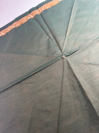 Vintage Celine Scarf Green Brown