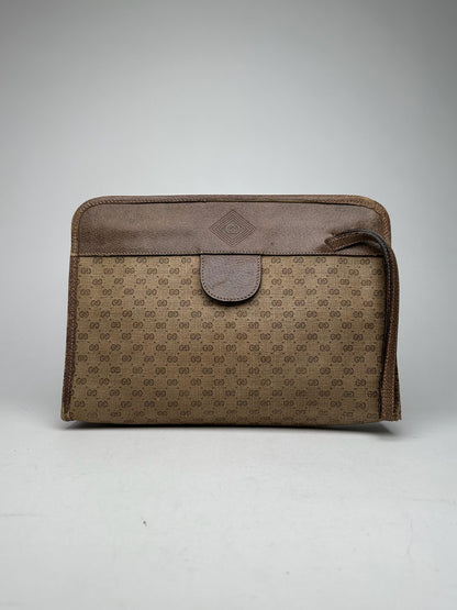 Vintage Gucci Monogram Clutch