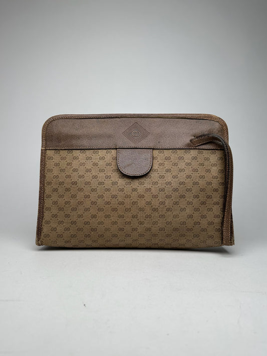 Vintage Gucci Monogram Clutch