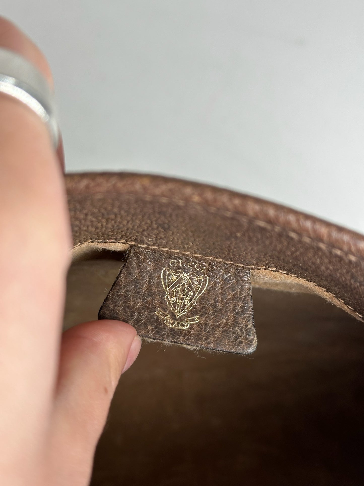 Vintage Gucci Monogram Clutch