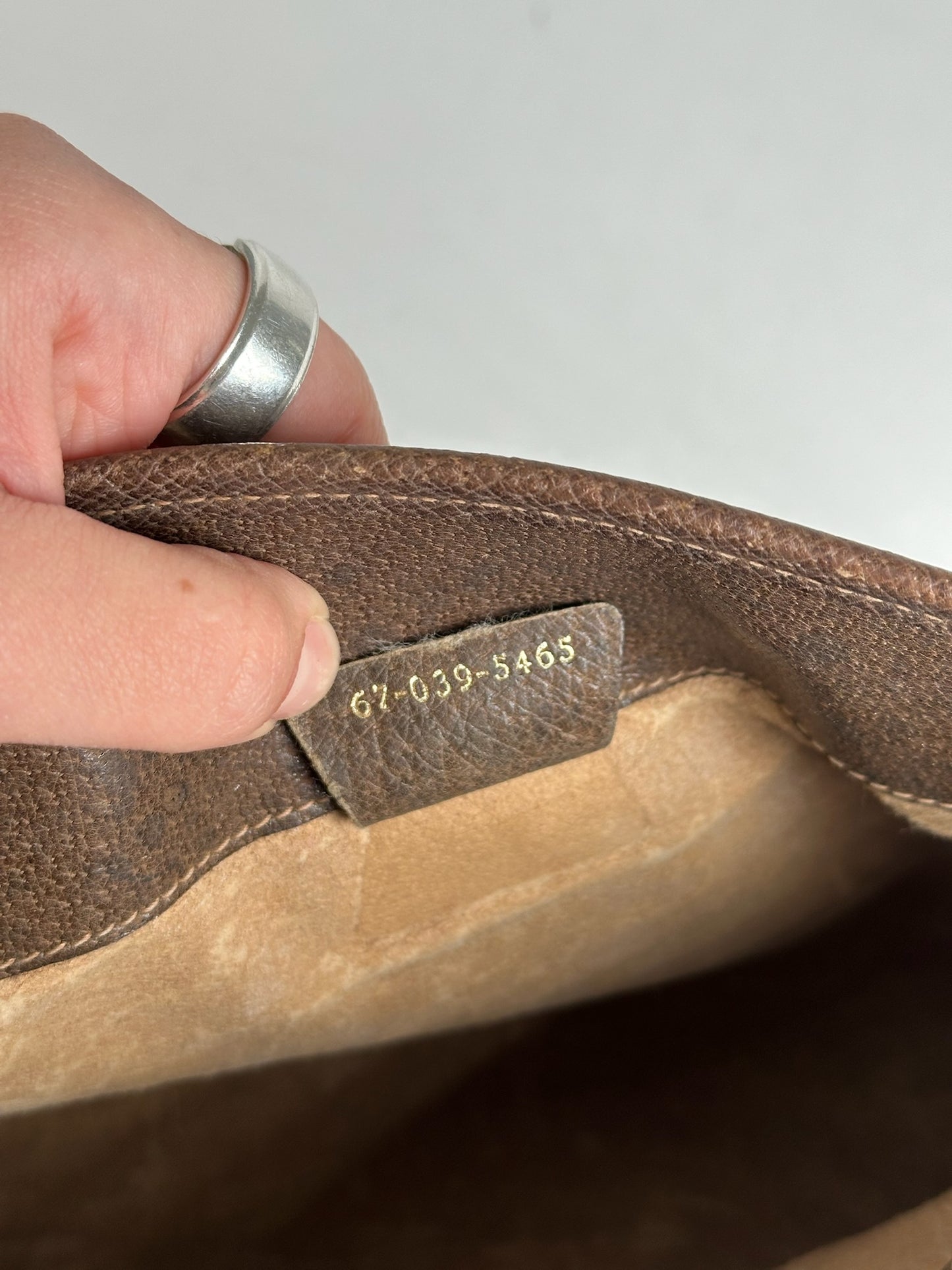 Vintage Gucci Monogram Clutch