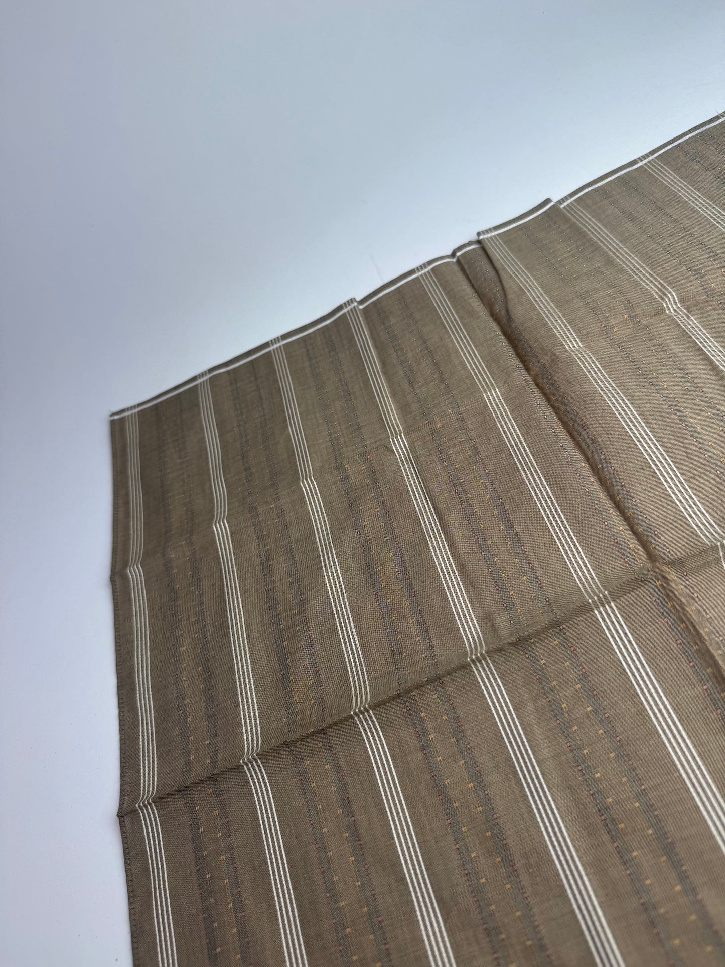 Vintage Celine Scarf Brown Striped