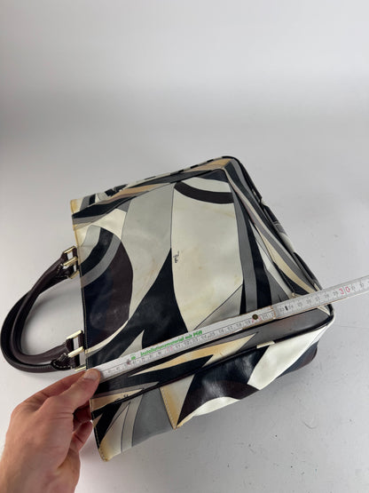 Vintage Emilio Pucci Abstract Bag grey Brown