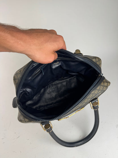 Sac vintage en cuir monogramme Céline Paris Triomphe