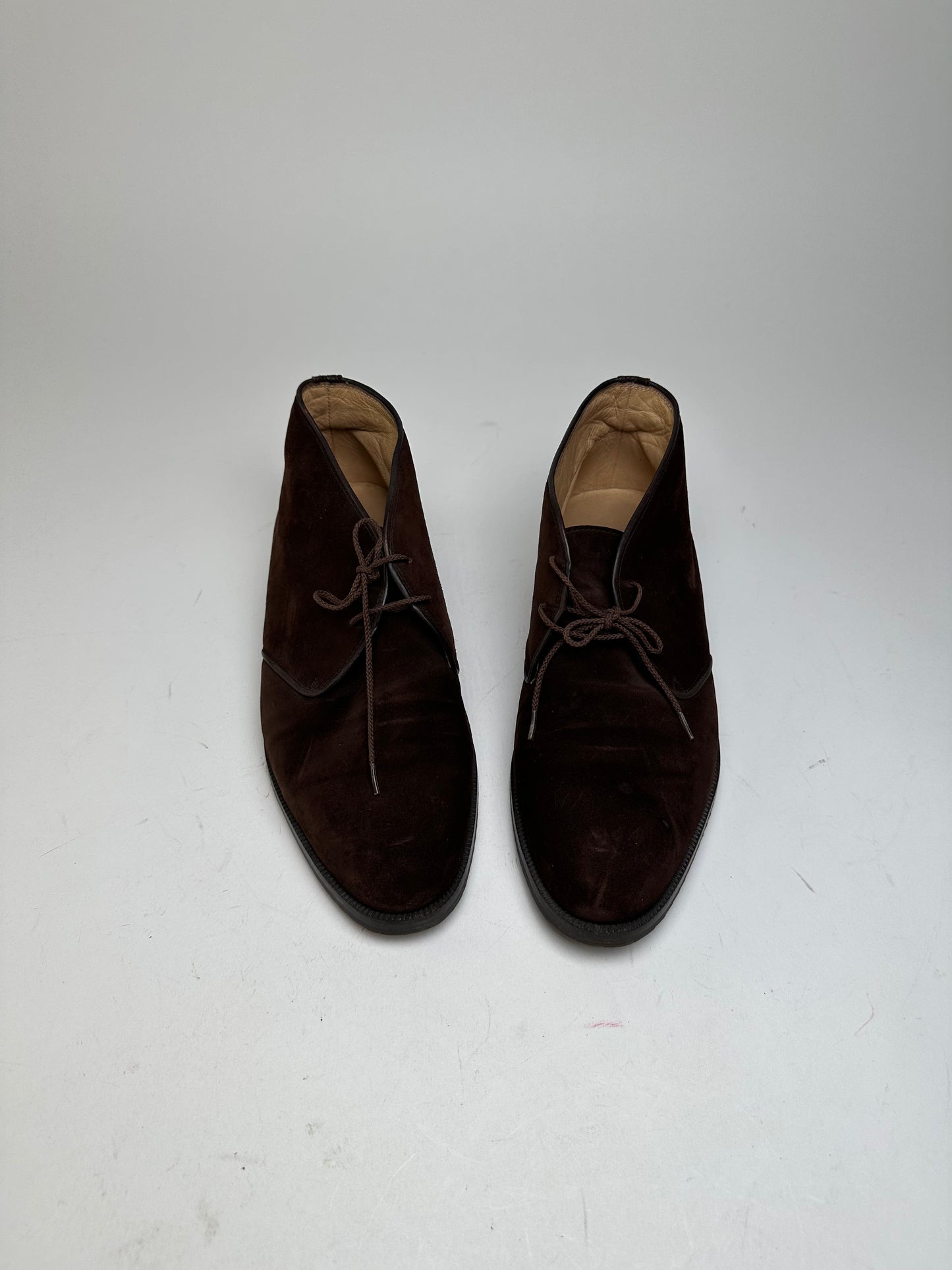 Vintage Celine Chukka Boots Brown Suede EU40,5