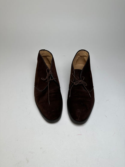 Vintage Celine Chukka Boots Brown Suede EU40,5