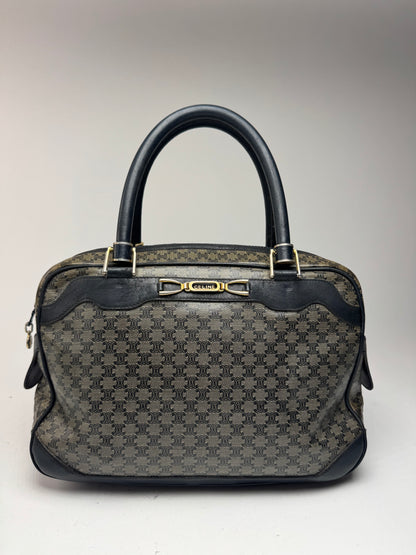 Sac vintage en cuir monogramme Céline Paris Triomphe