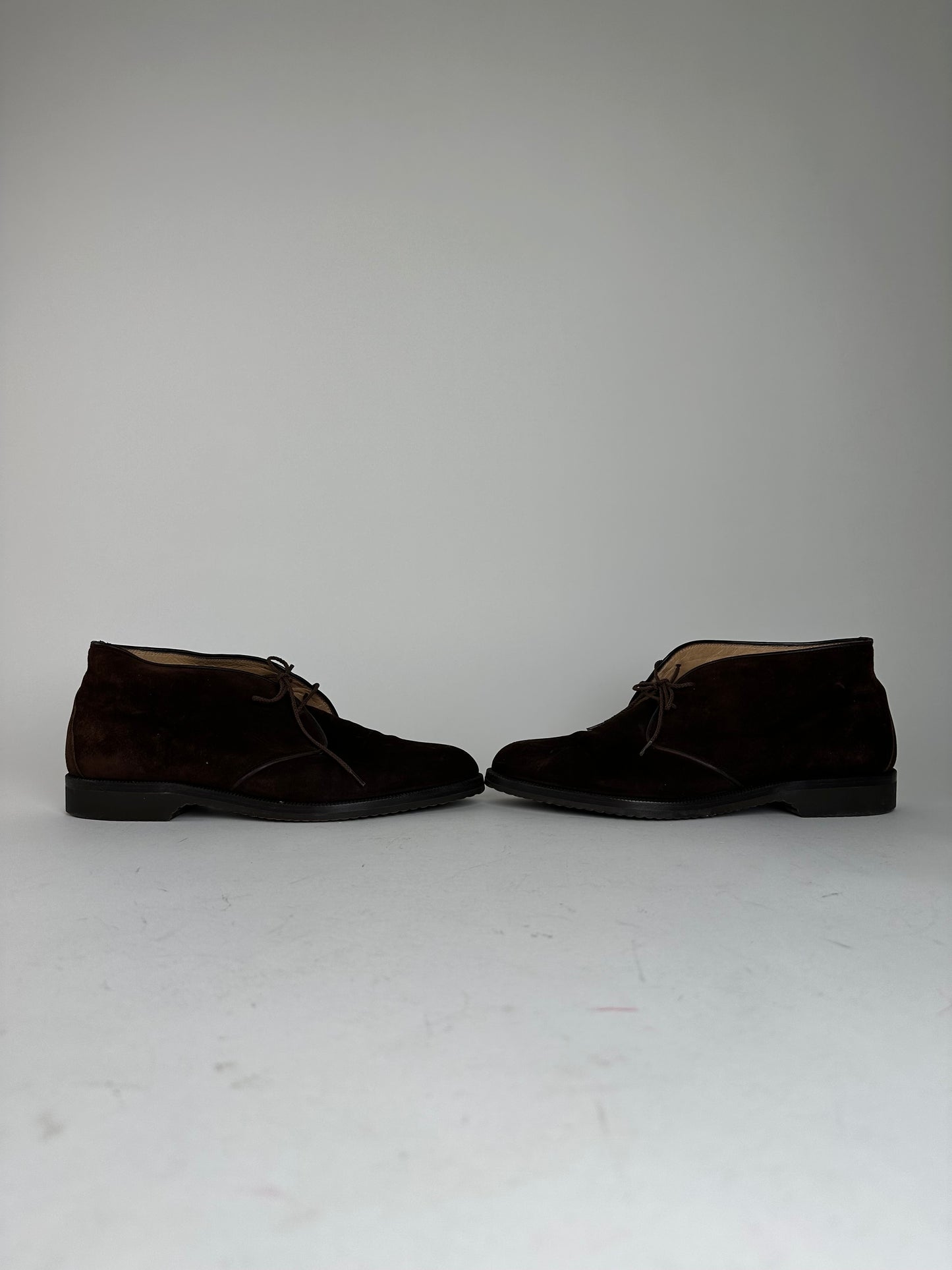Vintage Celine Chukka Boots Brown Suede EU40,5