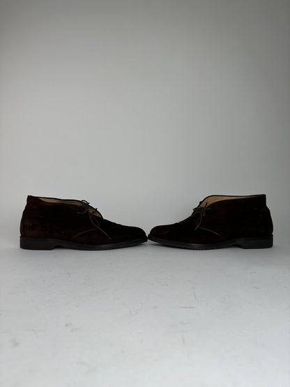 Vintage Celine Chukka Boots Brown Suede EU40,5