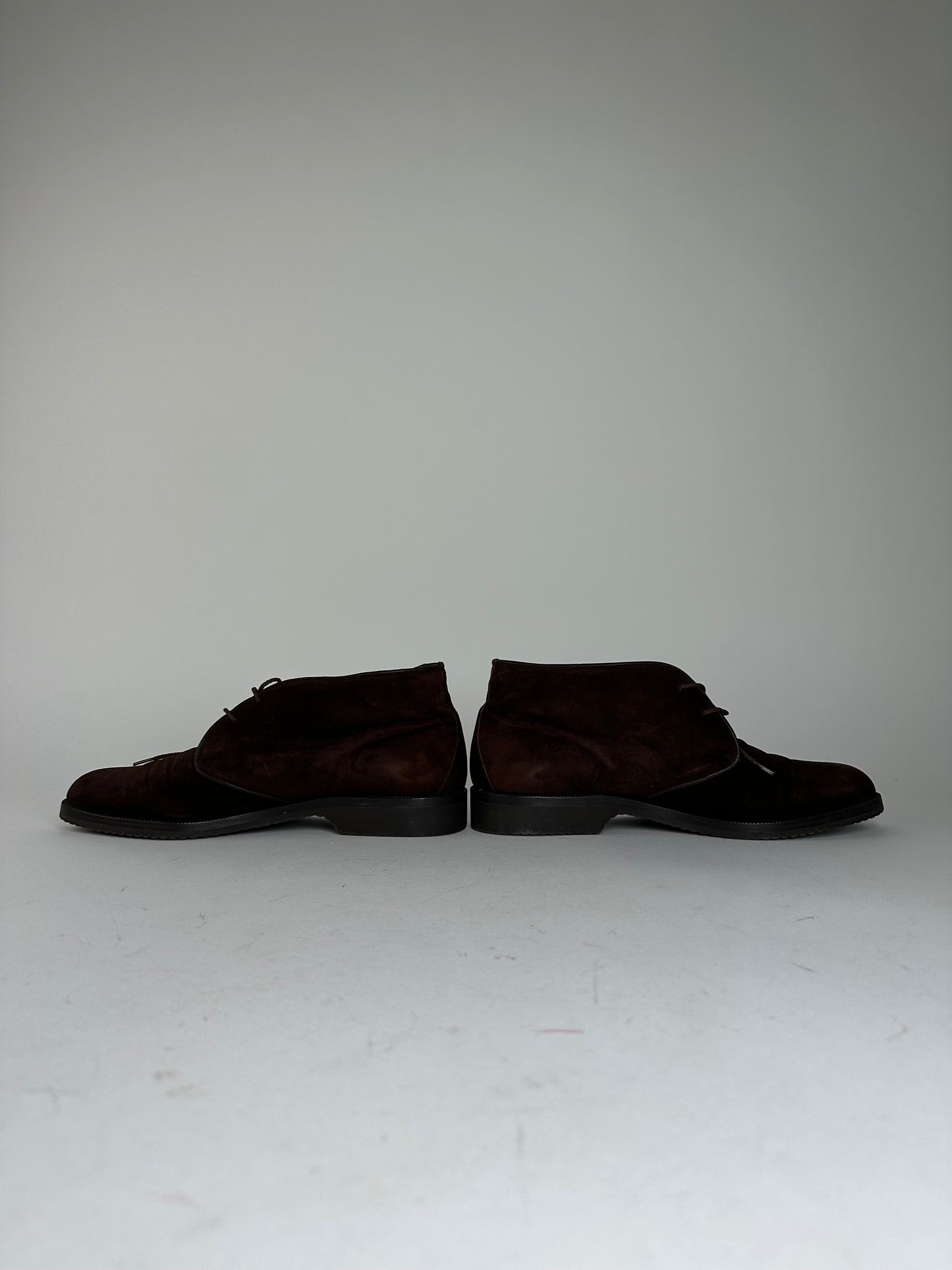 Vintage Celine Chukka Boots Brown Suede EU40,5