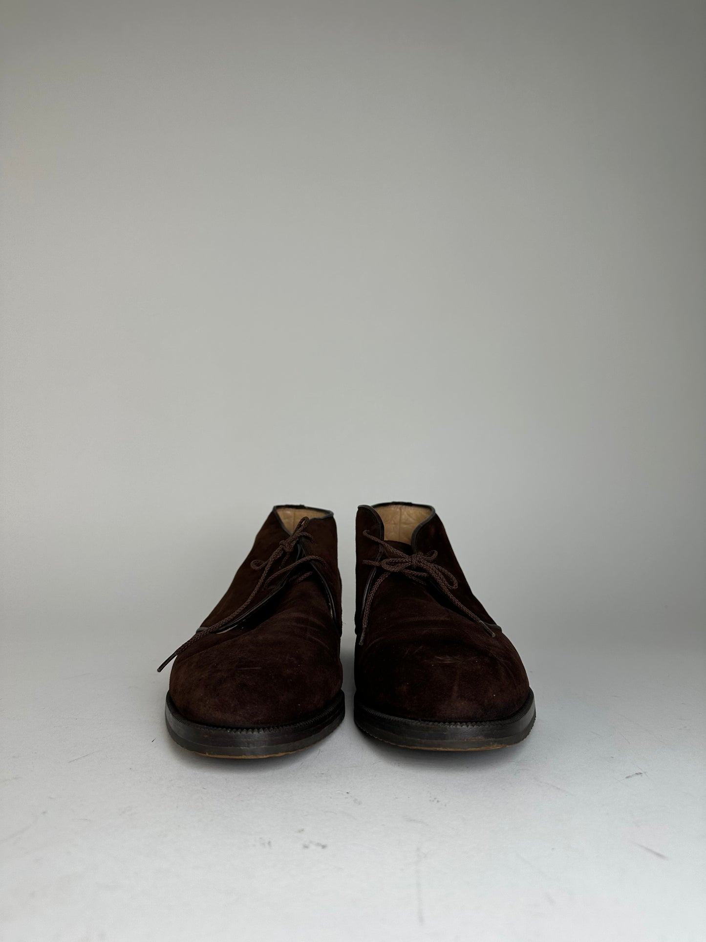 Vintage Celine Chukka Boots Brown Suede EU40,5