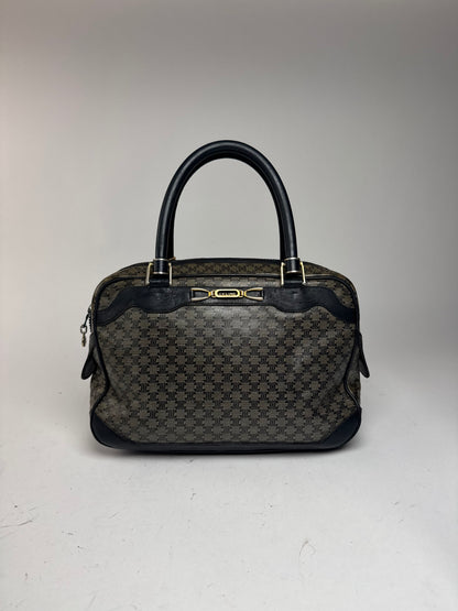 Sac vintage en cuir monogramme Céline Paris Triomphe