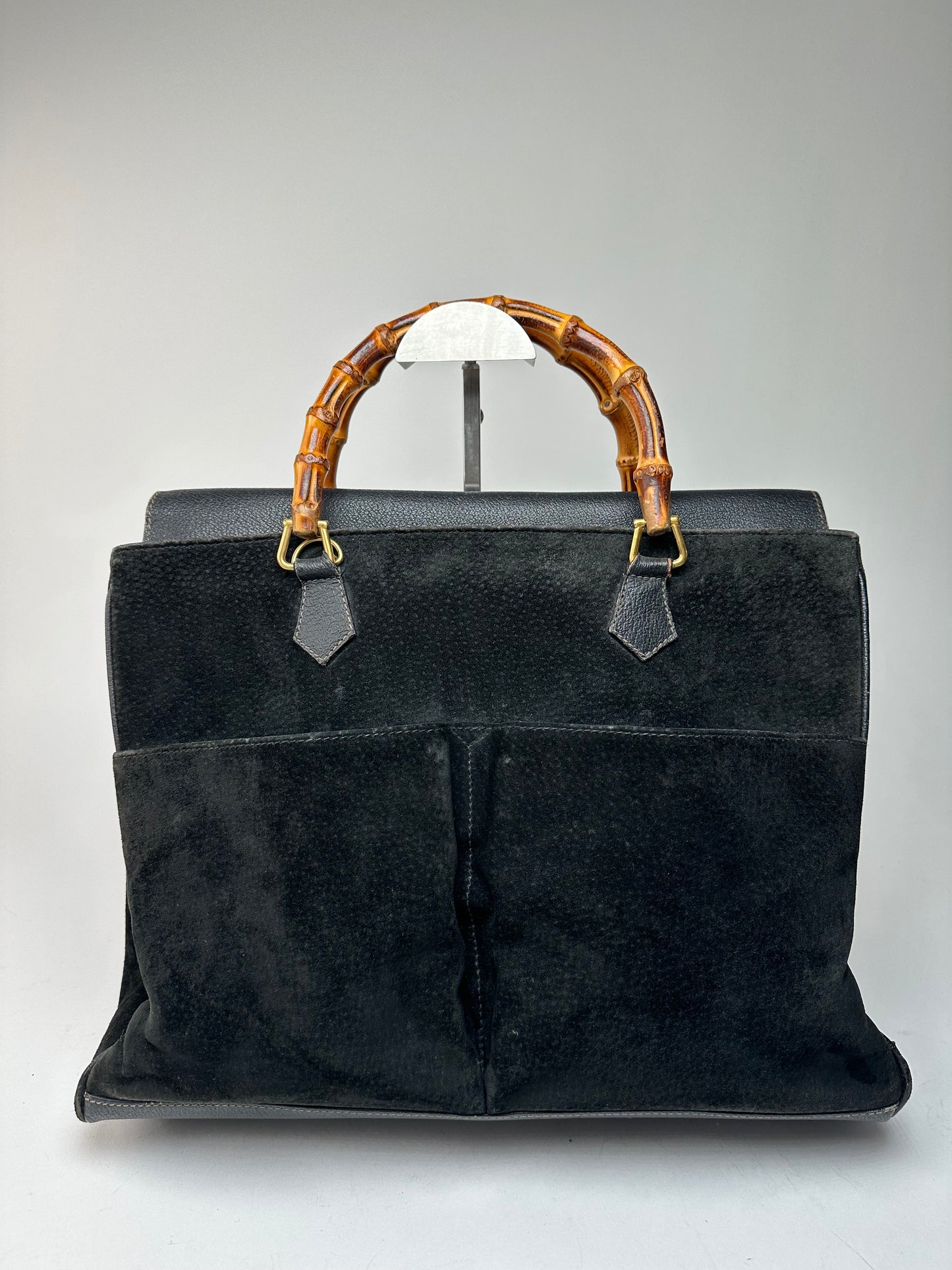 Vintage Gucci bamboo suede Bamboo