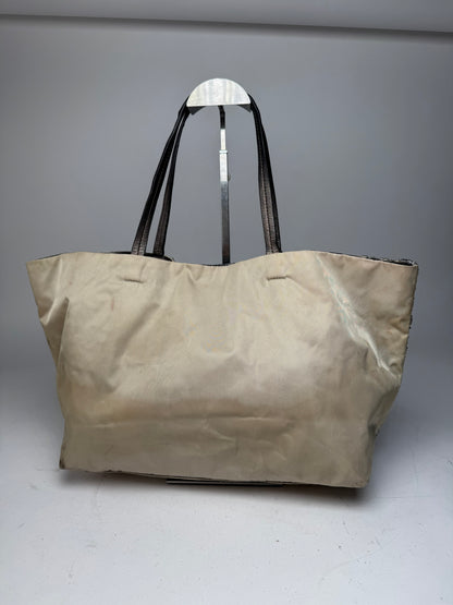 Vintage Salvatore Ferragamo Tote Bag Silver