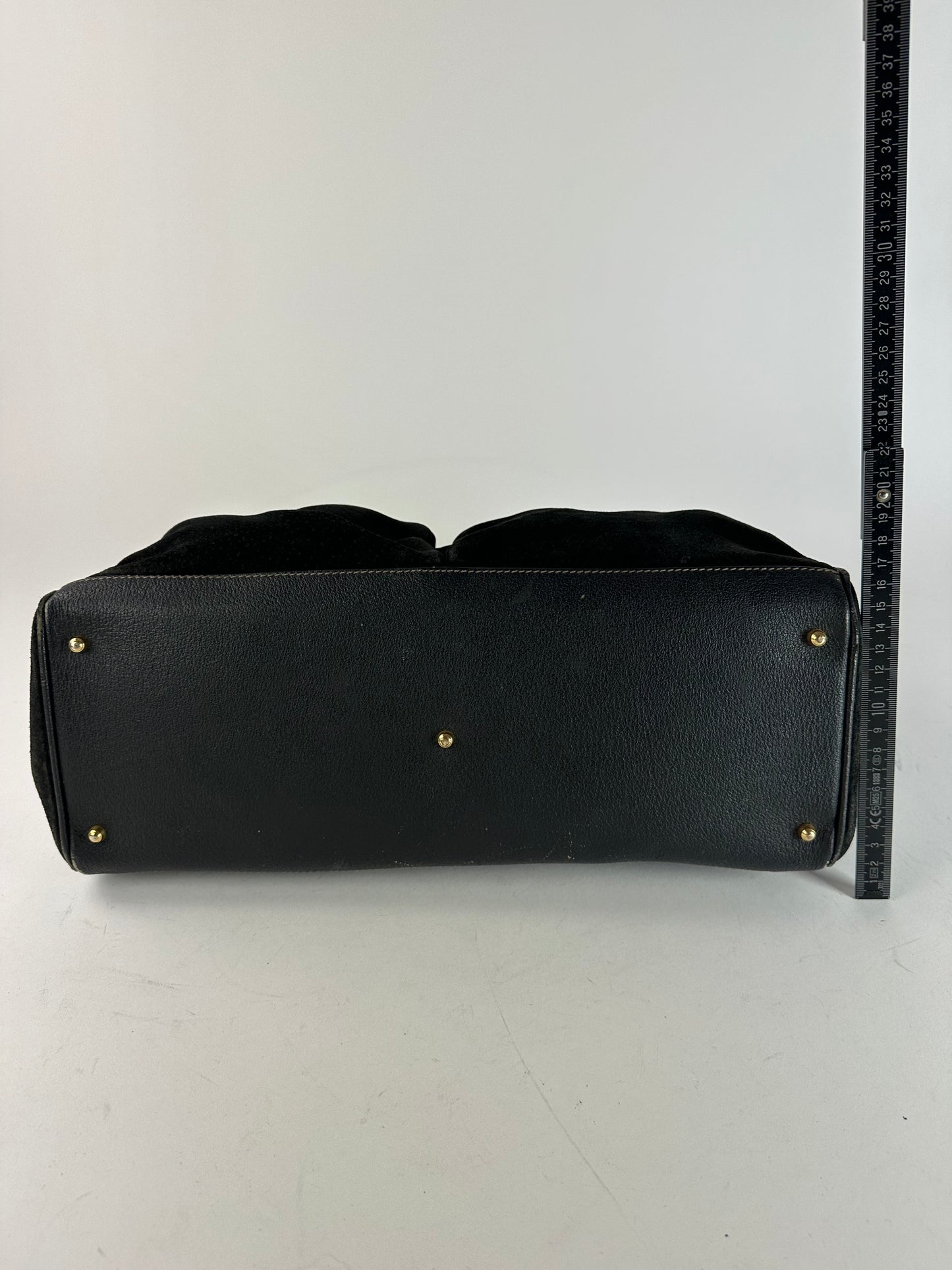 Vintage Gucci bamboo suede Bamboo