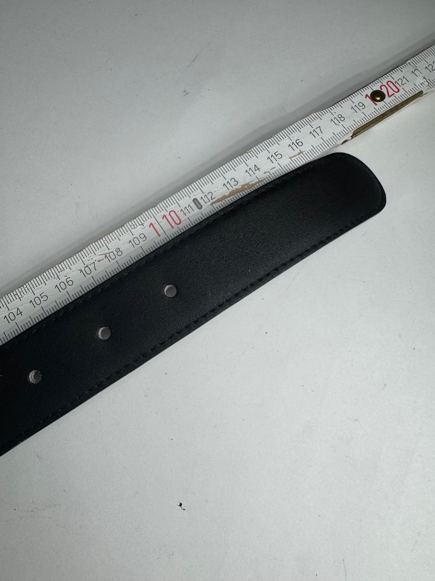 Vintage Givenchy Leather Belt Black new