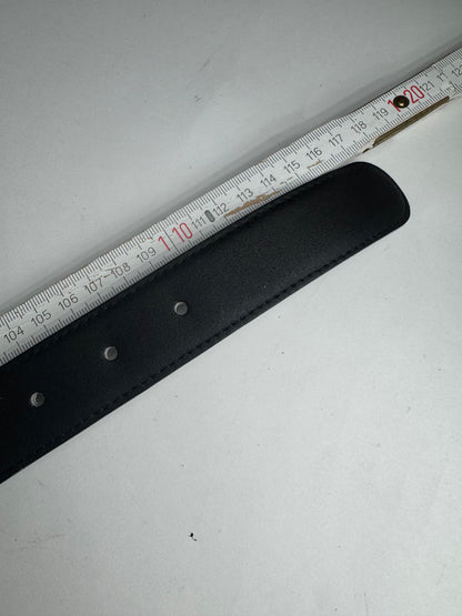 Vintage Givenchy Leather Belt Black new