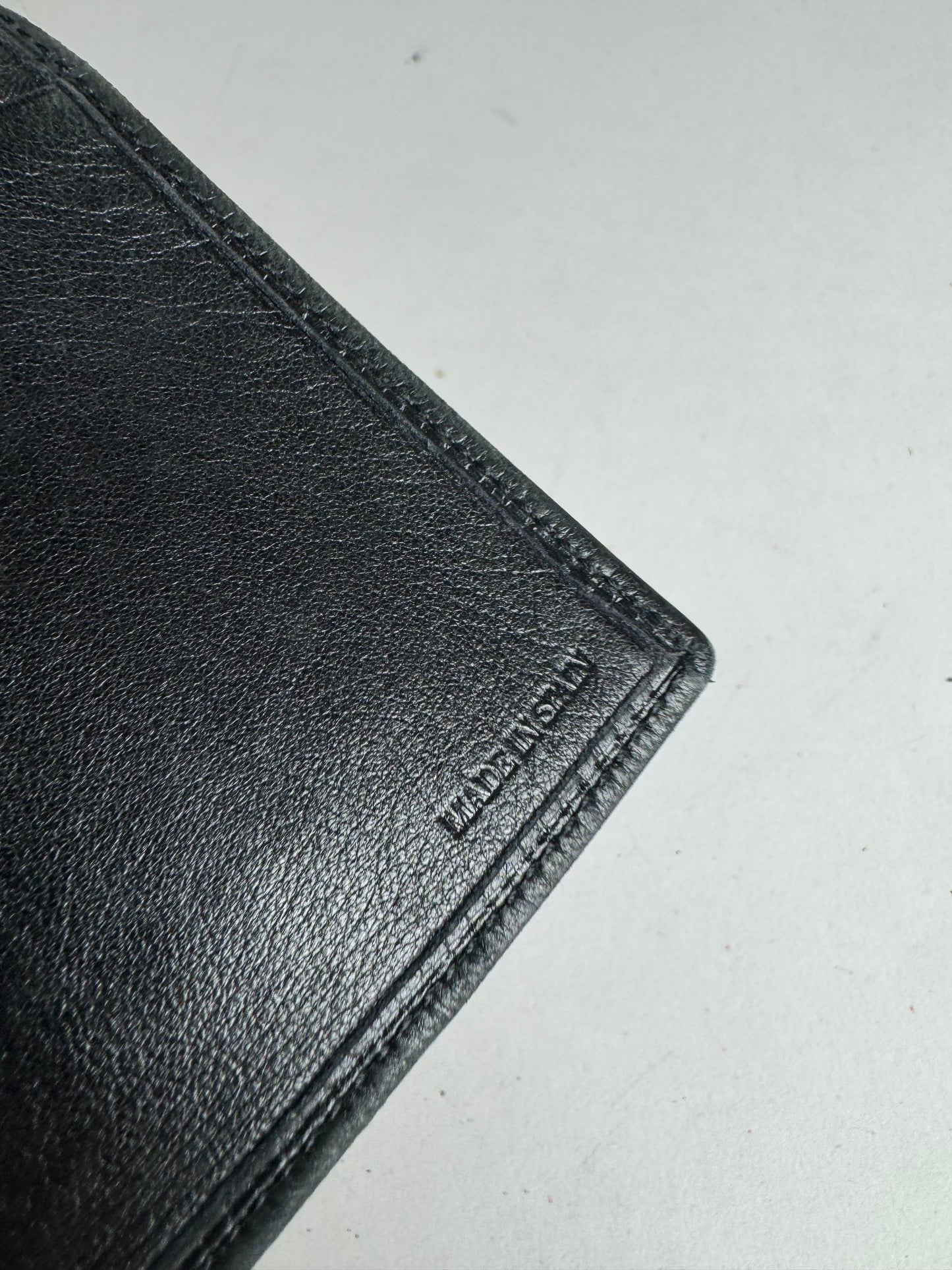 Vintage Loewe Madrid Soft Leather Card Holder black