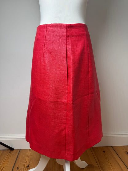 Vintage Armani Skirt Red