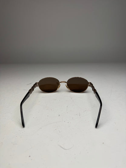 Vintage Fendi Roma Retro Sunglasses Brown
