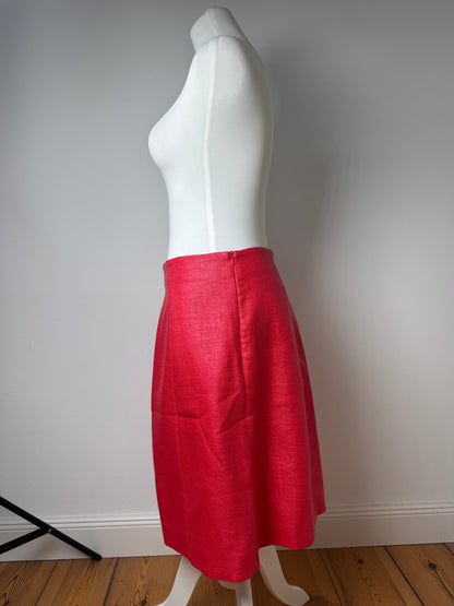 Vintage Armani Skirt Red