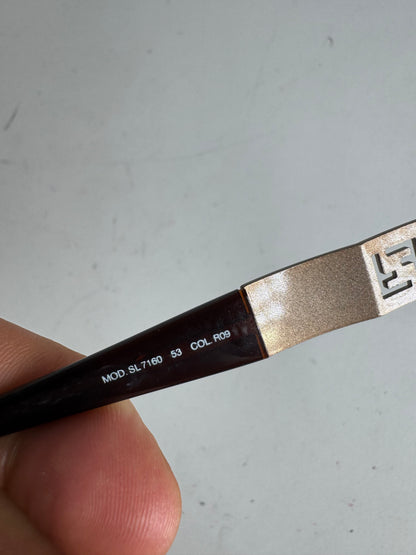 Vintage Fendi Roma Retro Sunglasses Brown