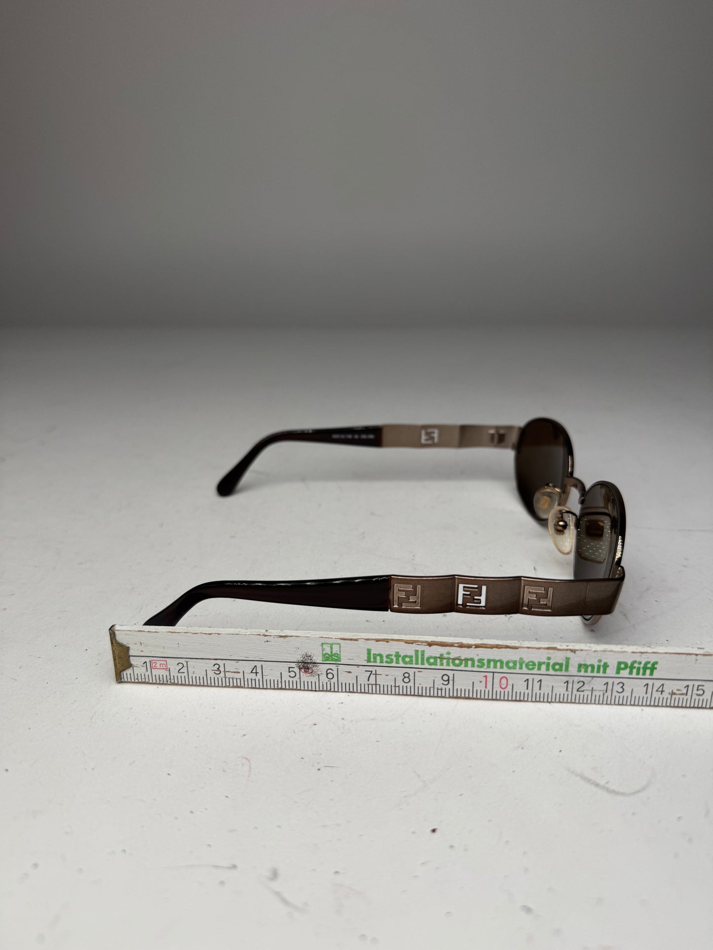 Vintage Fendi Roma Retro Sunglasses Brown