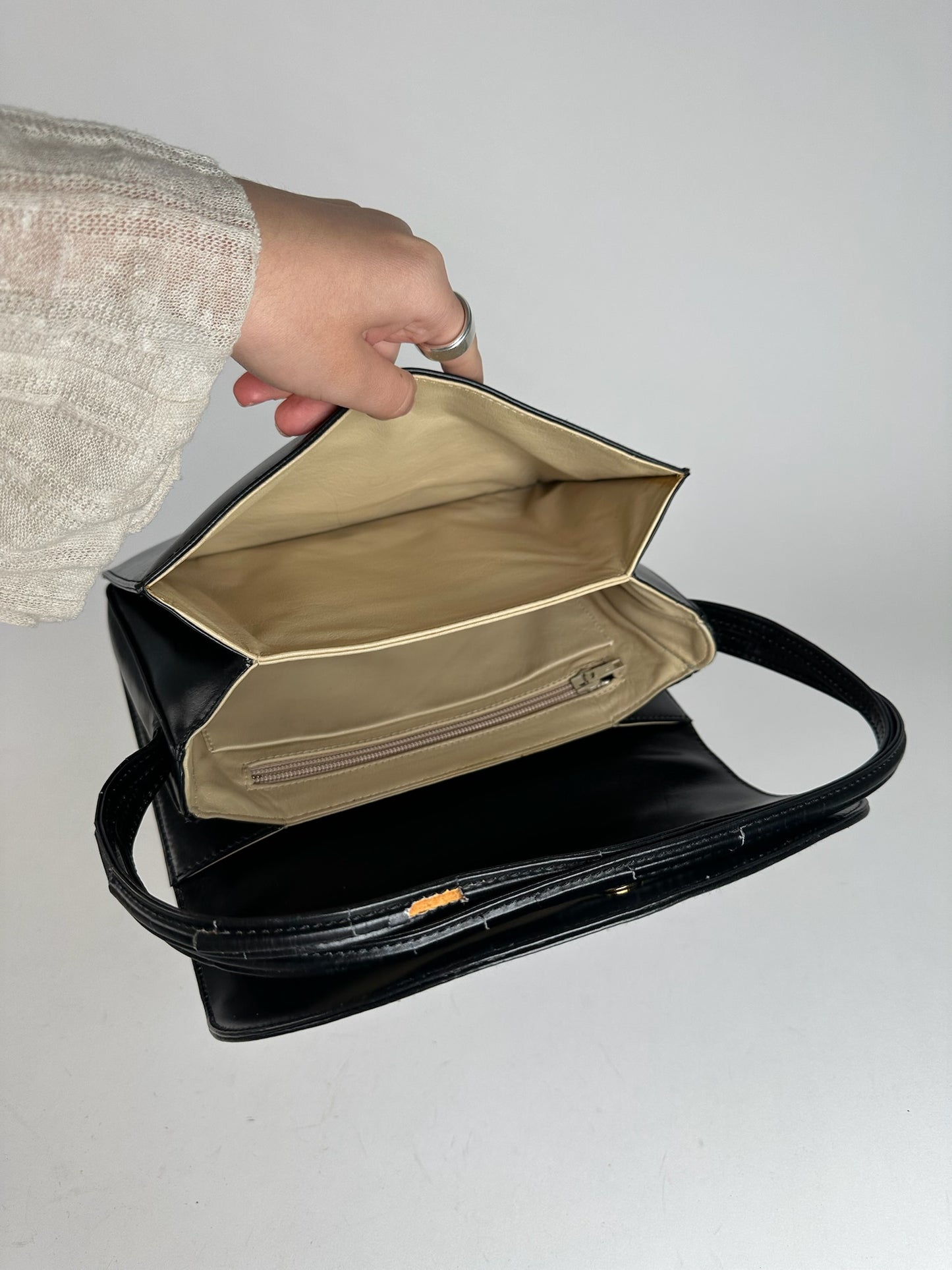 Vintage Loewe Madrid Leather baguette bag