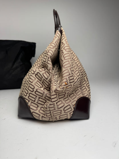 Sac Balenciaga Monogram Vintage beige marron