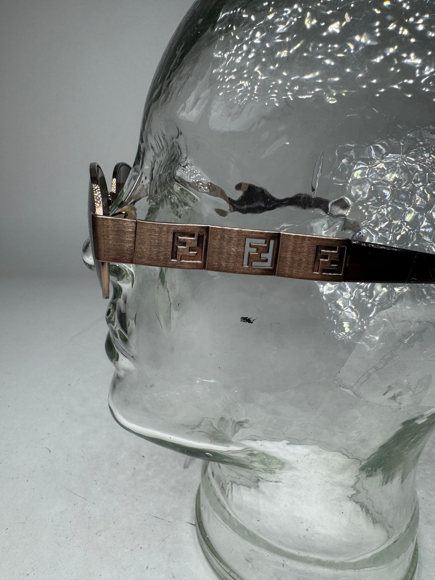 Vintage Fendi Roma Retro Sunglasses Brown