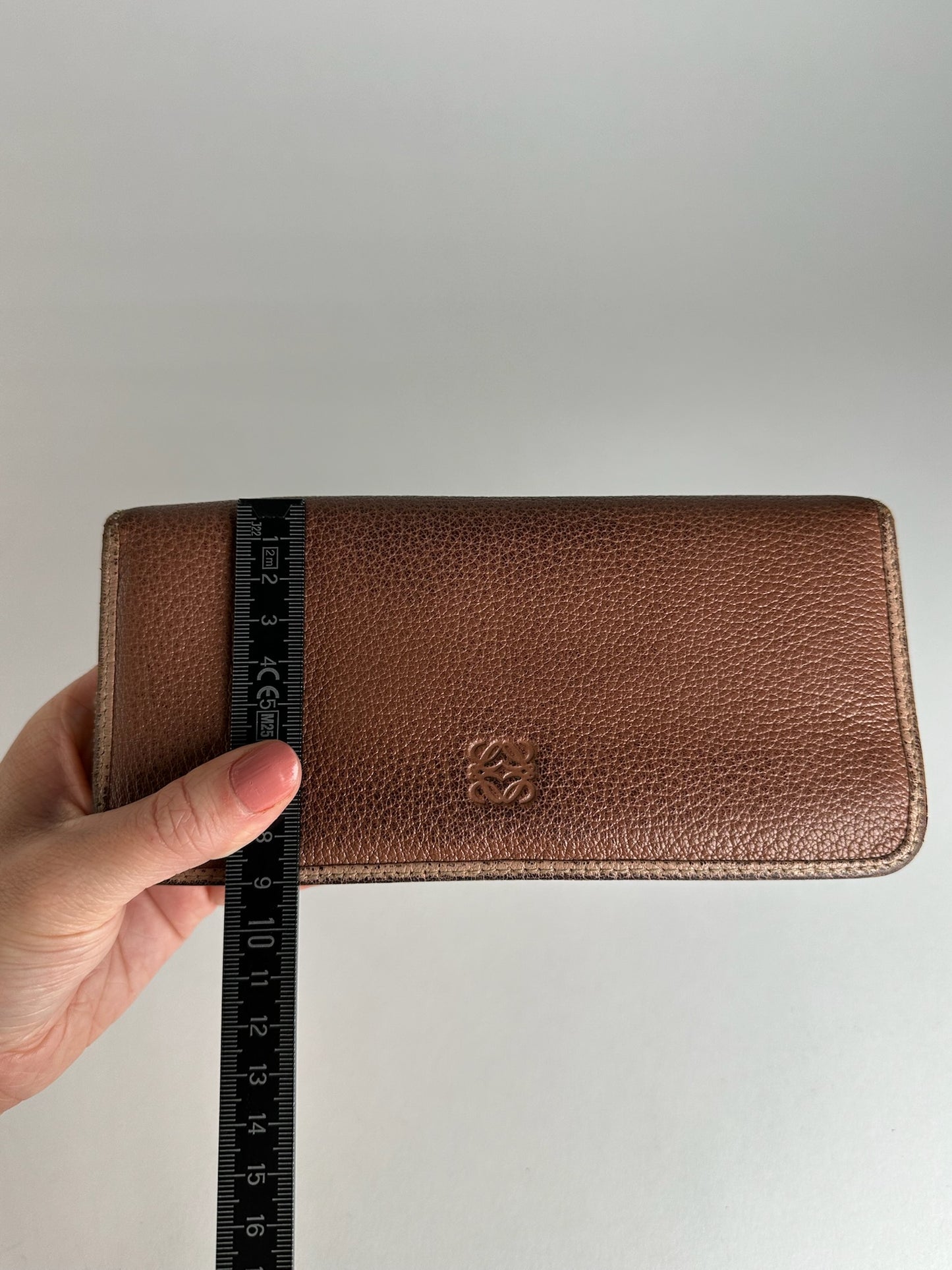 Vintage Loewe Madrid Leather Wallet Brown