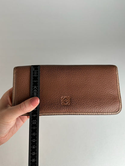 Vintage Loewe Madrid Leather Wallet Brown