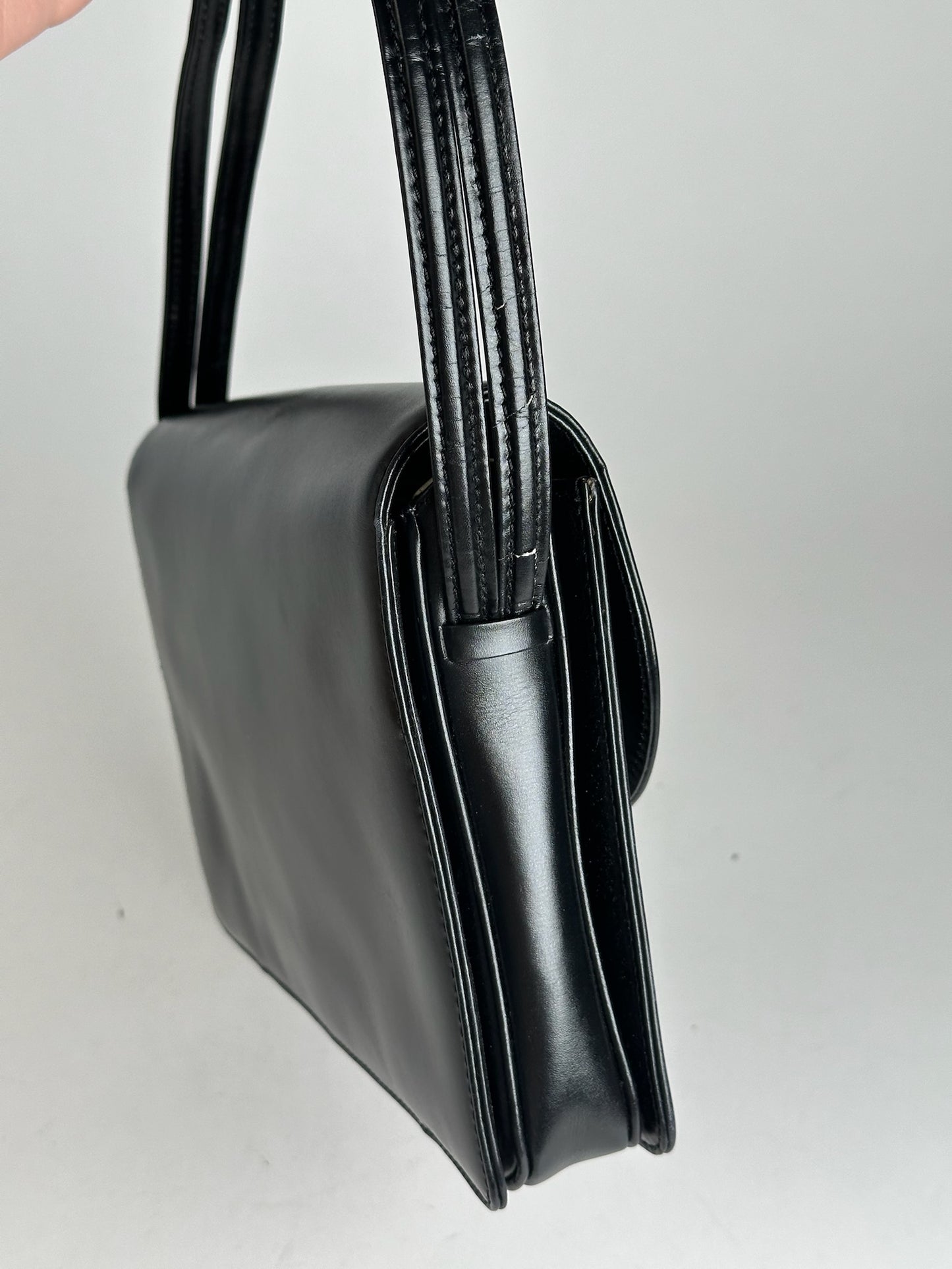 Vintage Loewe Madrid Leather baguette bag