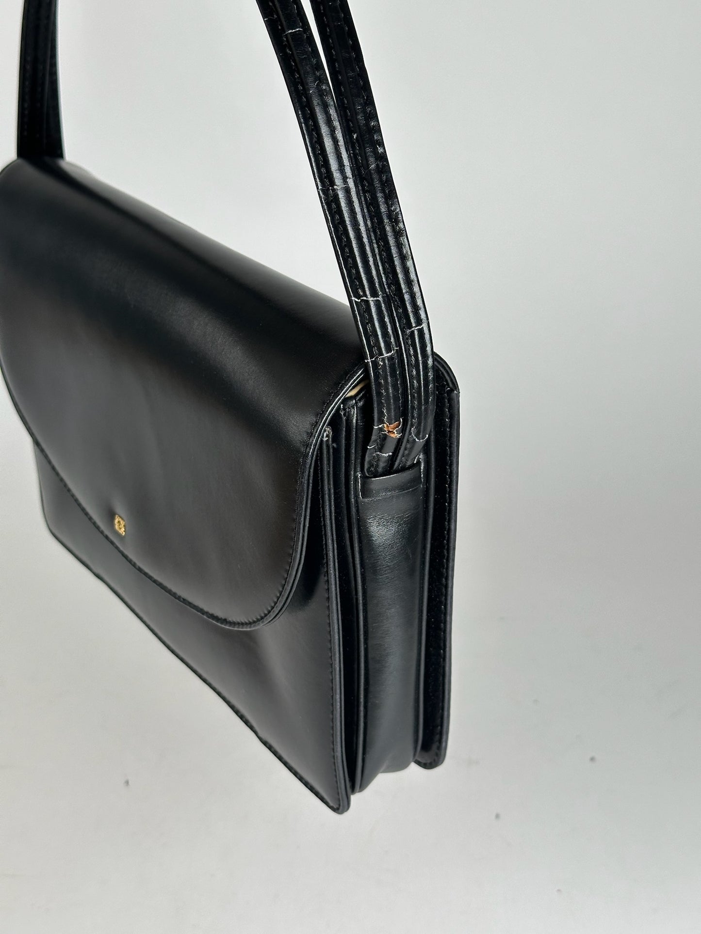 Vintage Loewe Madrid Leather baguette bag