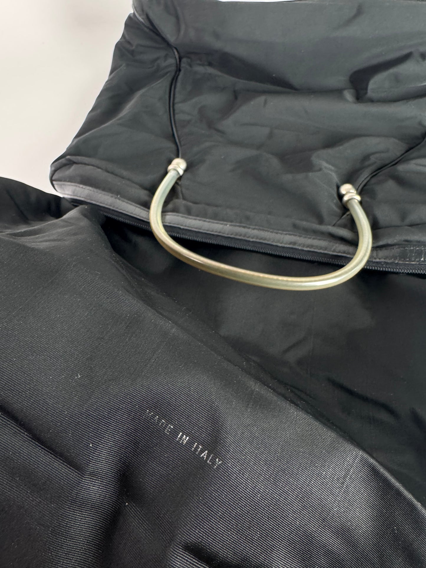 Vintage Loewe Madrid Canvas Handbag Black