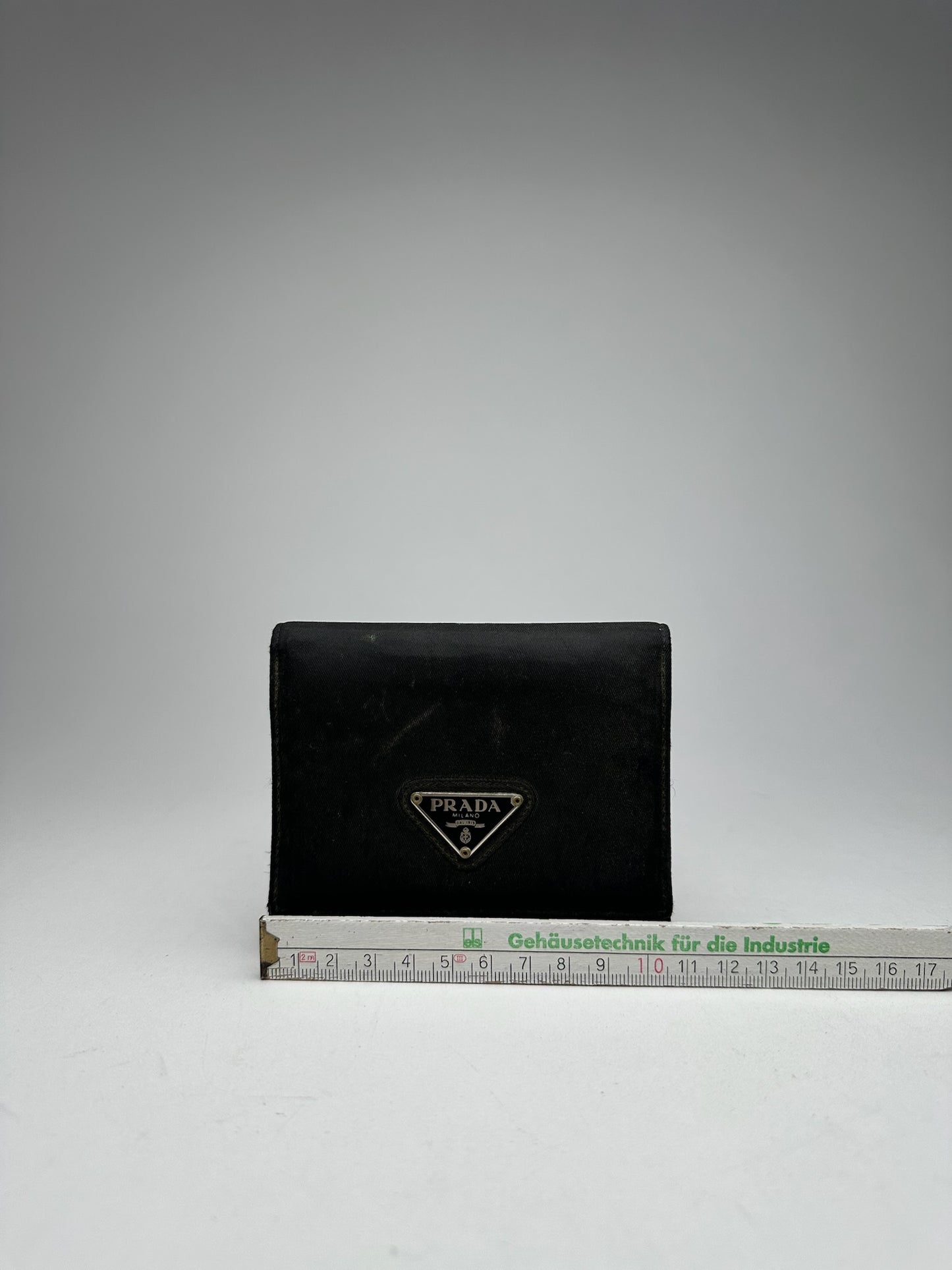 Vintage Prada Tessuto Wallet black