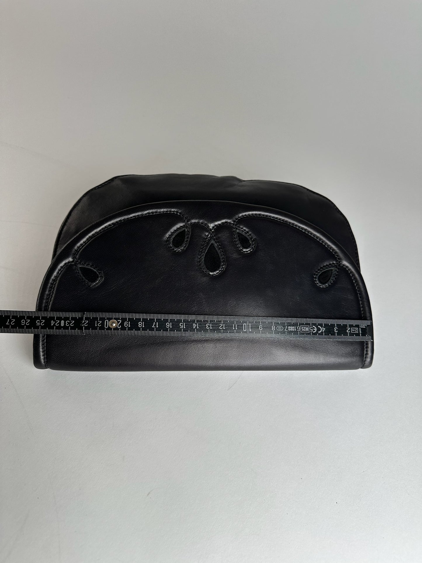 Vintage Givenchy Leather Clutch Black