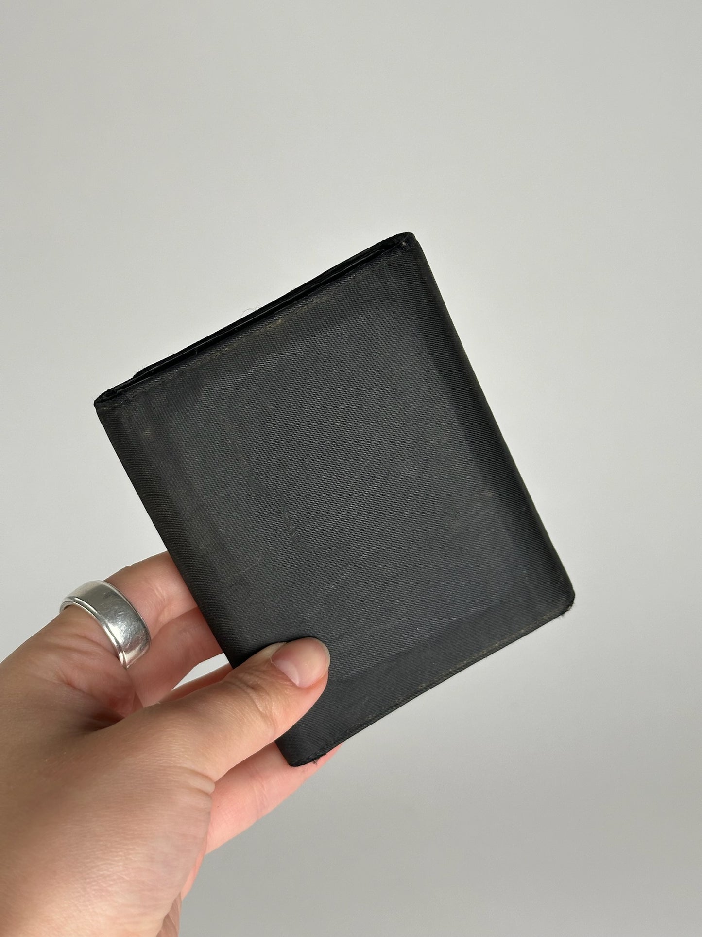 Vintage Prada Tessuto Wallet black