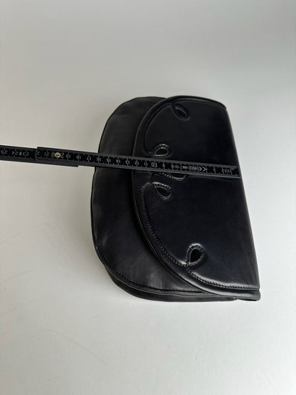 Vintage Givenchy Leather Clutch Black