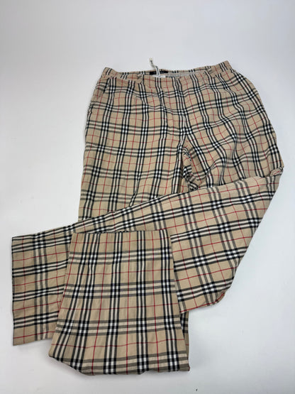 Vintage Burberry Nova Check Cotton Pants 40/L