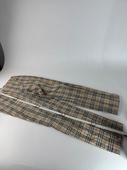Vintage Burberry Nova Check Cotton Pants 40/L