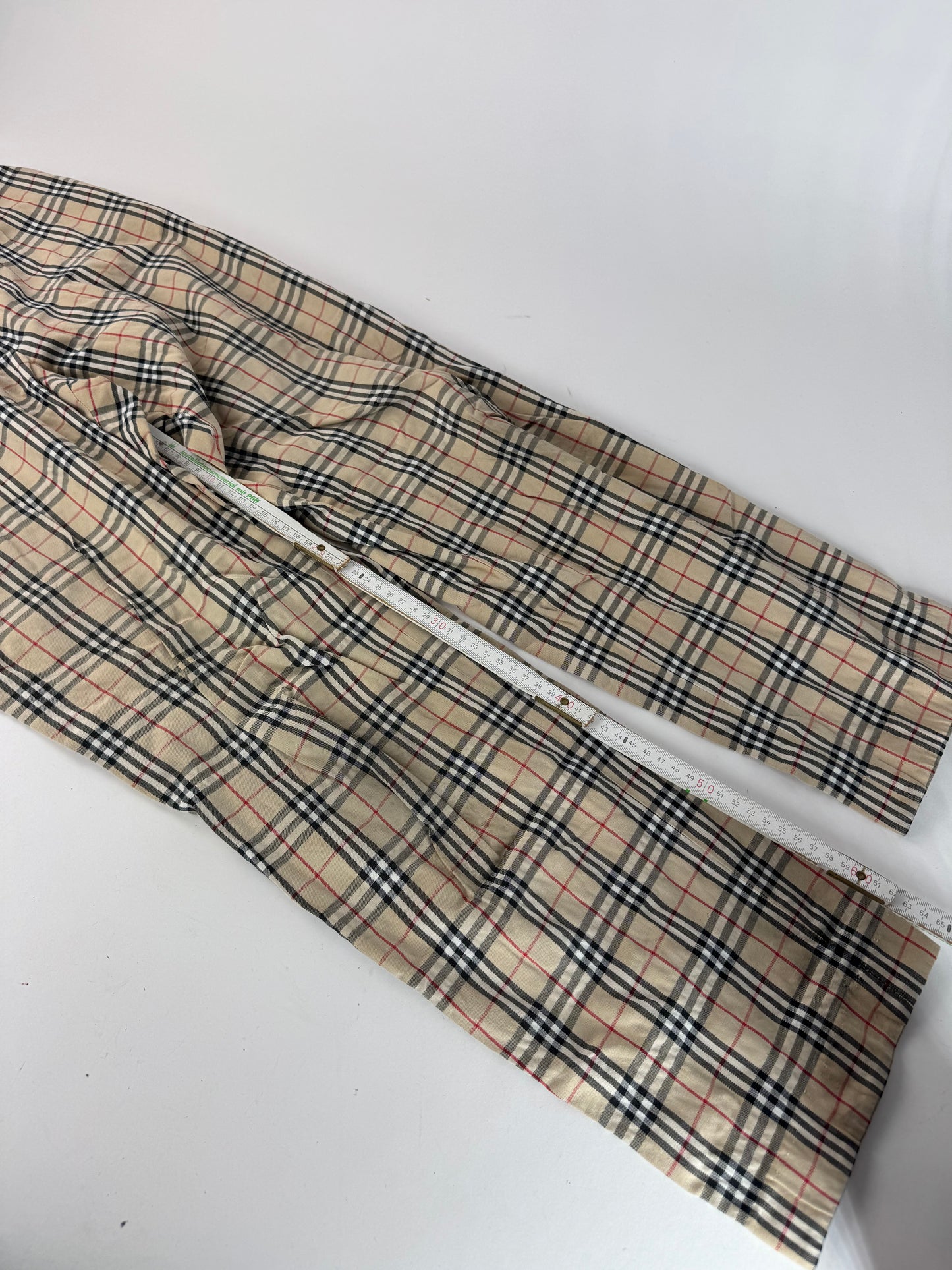 Vintage Burberry Nova Check Cotton Pants 40/L