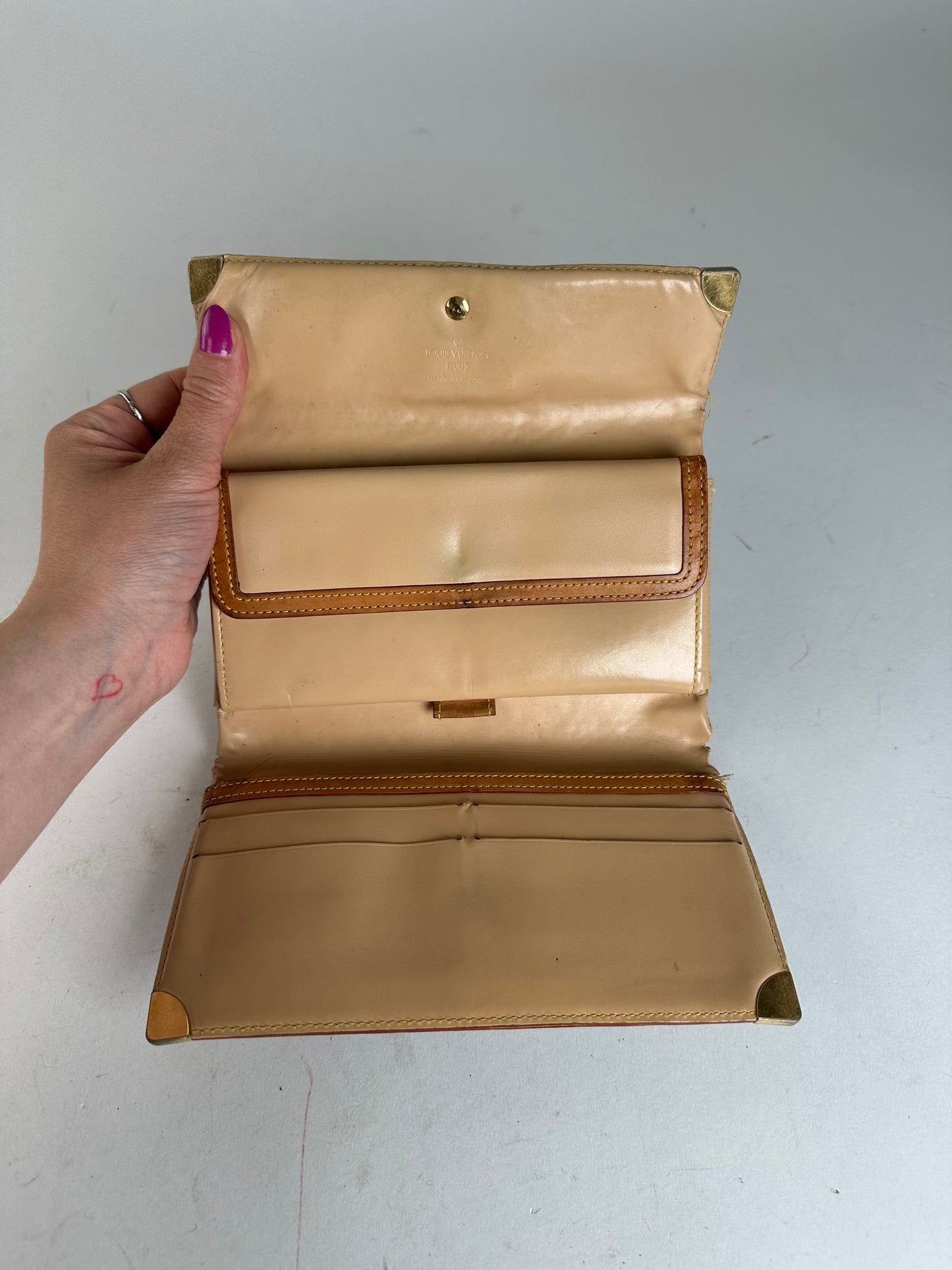 Vintage Louis Vuitton Monogram Multicolore Long Wallet Black