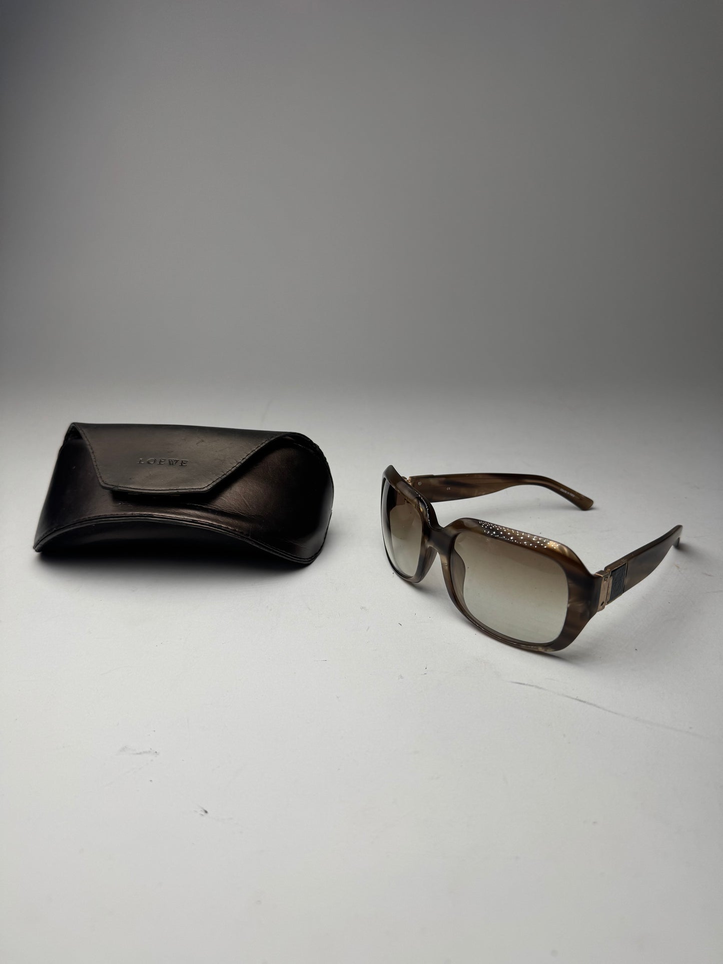 Vintage Loewe Madrid Sunglasses Brown