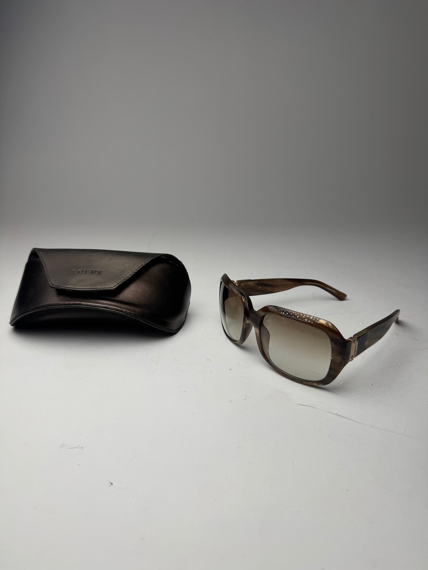 Vintage Loewe Madrid Sunglasses Brown