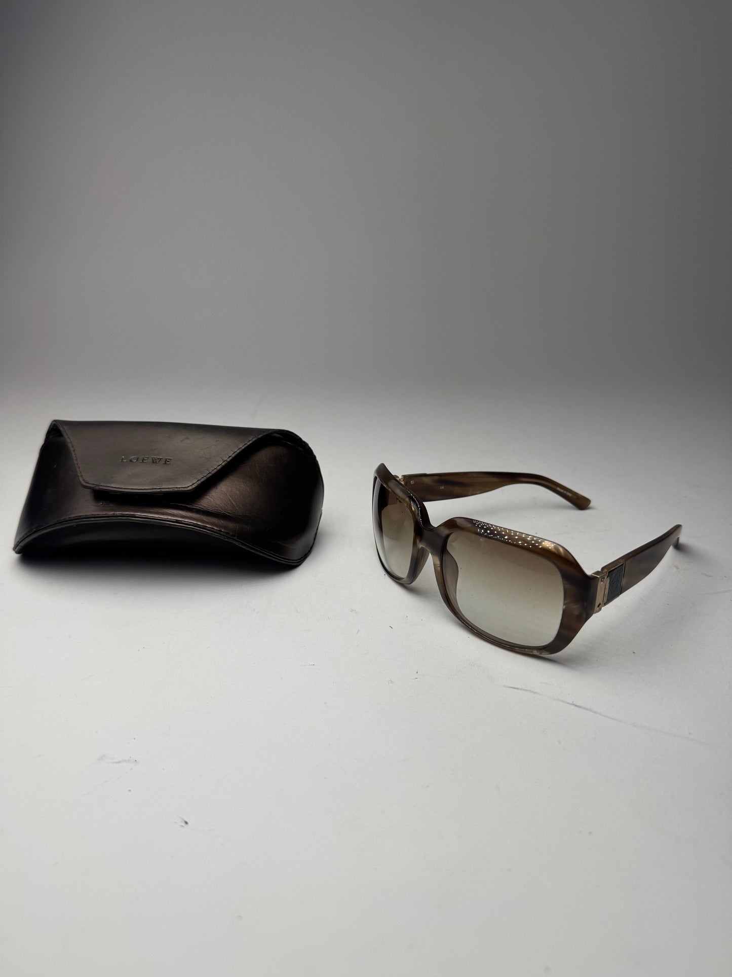 Vintage Loewe Madrid Sunglasses Brown