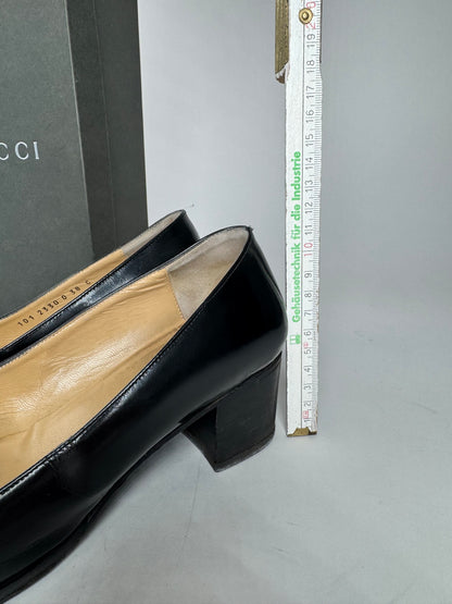Vintage Gucci Leather pumps black 38C