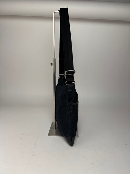 Vintage Gucci Monogram 2Way Bag black