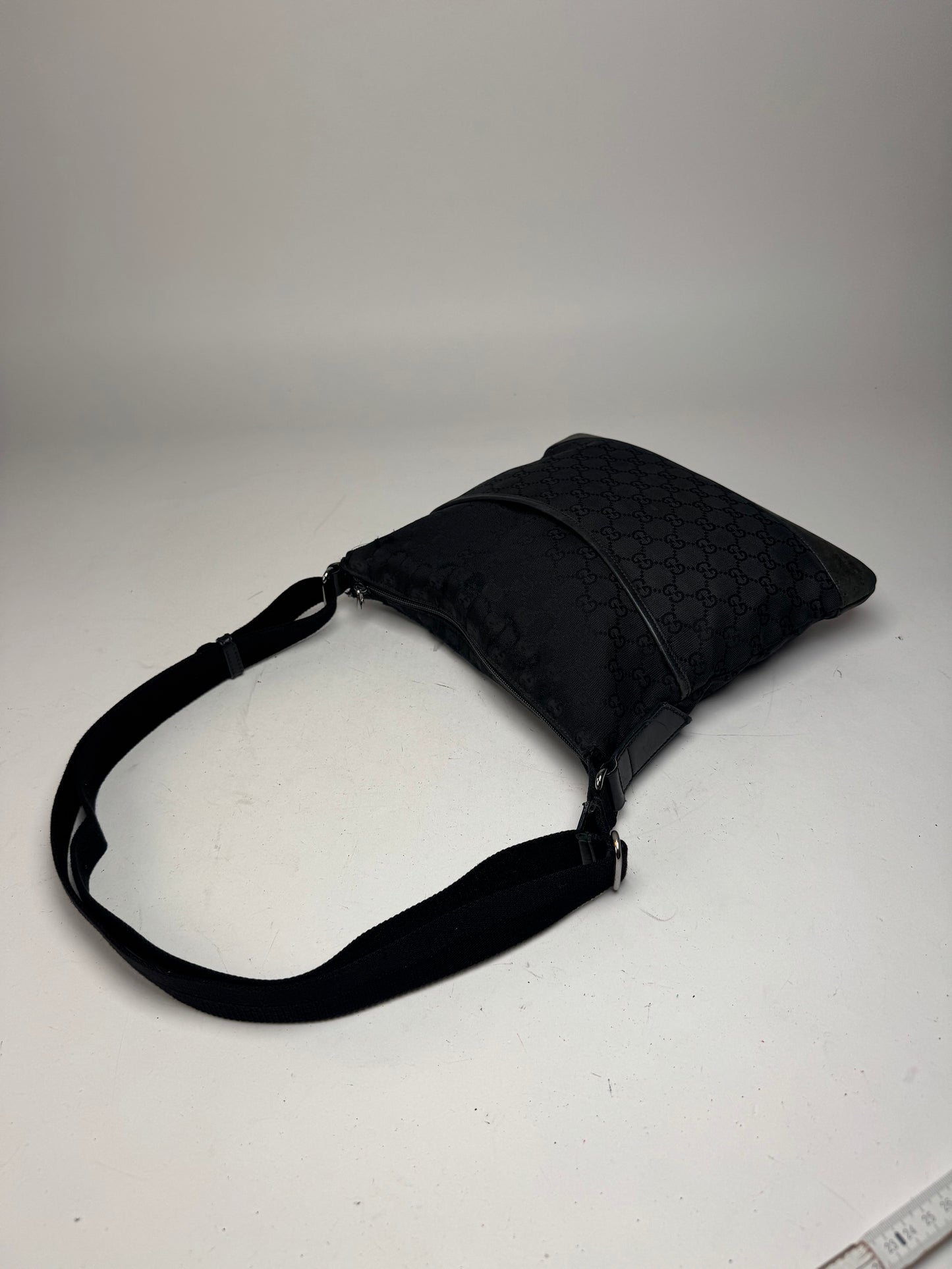 Vintage Gucci Monogram 2Way Bag black