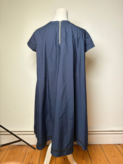Vintage Sacai Mini Dress Navy Black L